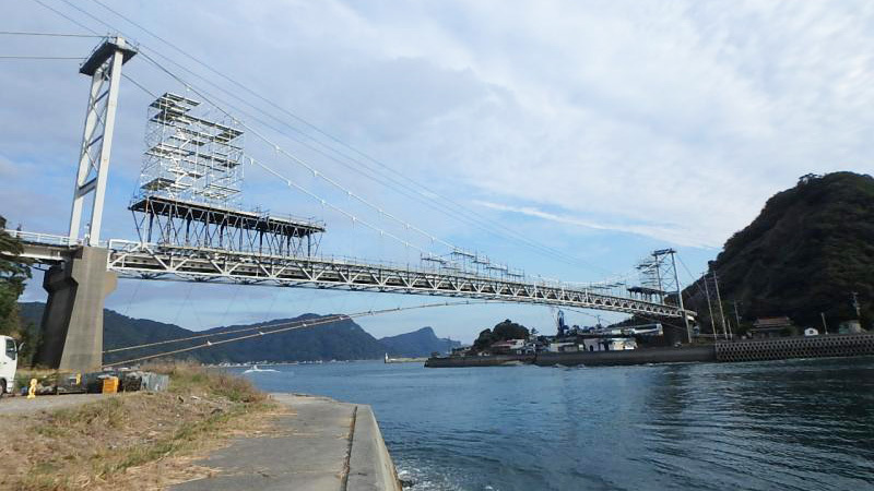 樋島大橋補修工事