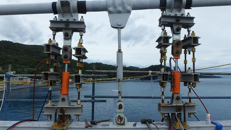 樋島大橋補修工事