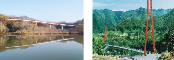 山の橋